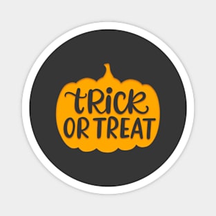 Pumpkin Trick or treat Halloween Magnet